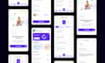 create stunning UI UX figma design for mobile app UI