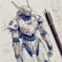 draw a mecha and robot art