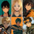 draw anime and game style characters art