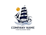 design modern sailing logo