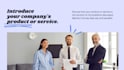 make a customize pitch deck presentation