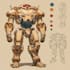 design custom mecha, robot, cyborg character