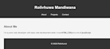 design and develop a fully responsive web site with HTML, CSS and javascript