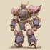 draw amazing character mecha robot illustration