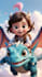 create pixar style 3d cute characters as you imagned