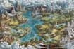 make hand drawn fantasy maps for dnd adventures, novels