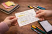 convert your writing work into clean handwritten notes