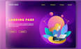 create landing page and complete wordpress website