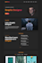 create a simple responsive HTML CSS react portfolio desgin