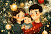 do a christmas family portrait