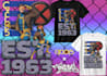 design custom vintage comic streetwear anime t shirt apparel