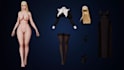 do 3d character modelling for unreal engine or vtuber