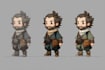 draw 2d game characters and game assets
