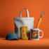 make cap, totebag, mug, pouch, umbrella, socks make cap, totebag, mug, pouch, um