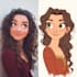 do cute disney cartoon portrait