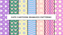 design unique cartoon seamless pattern for surfaces