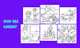 draw cozy coloring book pages for amazon KDP and etsy