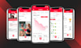 develop flutter mobile app with UI design and backend