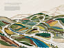 draw landscape sketch, colored site plan, custom map