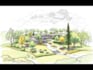 draw landscape sketch, architectural site plan, map