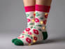create beautiful socks design
