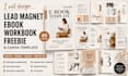 create canva ebook design PDF lead magnet freebie workbook journal ebook layout
