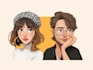 do a vector portrait for you
