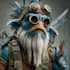 create fantasy, sci fi, character with hyperrealistic style