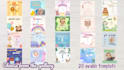 custom digital 1 birthday invitation card