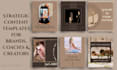 design minimalist instagram carousels and canva templates
