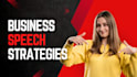 write a compelling speech for your business meeting or conference