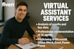 virtual assistant CRM data analytics copywriting and client follow up