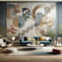 design modern canvas wall art, designs and abstract art