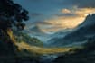 make stunning fantasy landscapes, fast