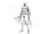 draw superhero comic book pages, graphic novel art