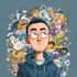 create a custom doodle art illustration design for you