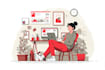 design 2d realistic characters, vector art