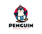 design proffesional penguin logo