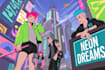 draw cyberpunk pop art anime characters