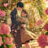 create a anime couple character art anime style
