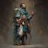create dnd character art and sci fi concept art
