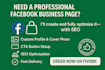 create and optimize a professional facebook business page with SEO