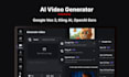 build ai web application with veo 3, gpt5, gemini, klingai, elevenlabs
