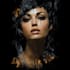 paint digital realistic or abstract dark art portraits