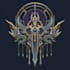 design an animated fantasy, rpg, mmorpg, sci fi game logo
