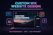 design a wix website, wix website design, wix website redesign wix studio design