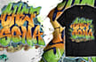make a hand lettering graffiti signature logo