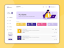 create unique and clean UI design in figma