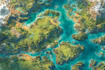 create a fantasy map with parchment style