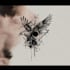 custom an abstract black tattoo design